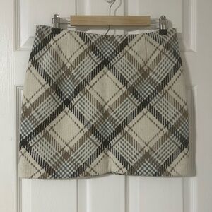 H&M plaid skirt